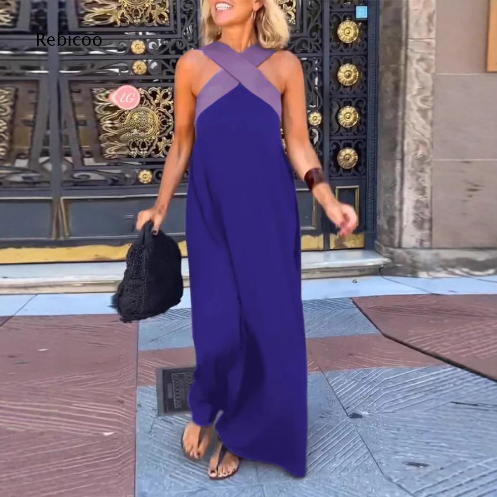 Crossfit Event - Loose Floor Length Dress For Women