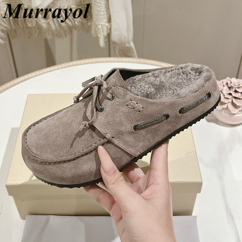 Crossfit Outdoor - Flat Thick Sole Lazy Mules Women