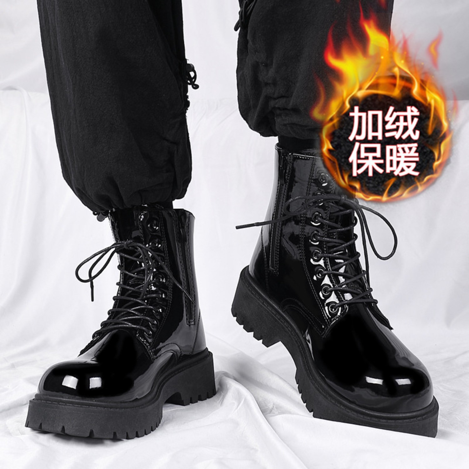 Men's warm plush high-top boot - đánh giá và giá Crossfit Outdoor
