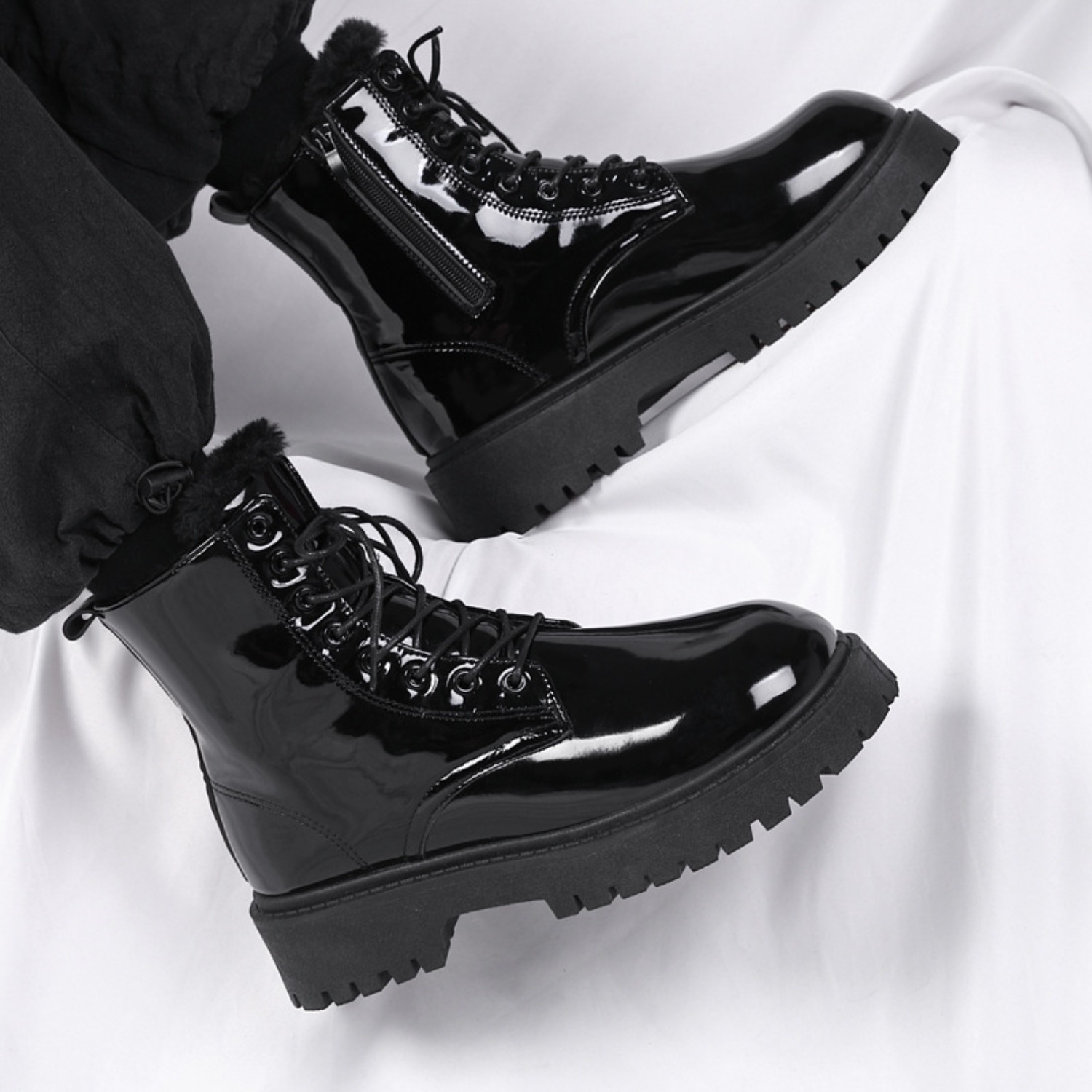 Men's warm plush high-top boot - đánh giá và giá Crossfit Outdoor